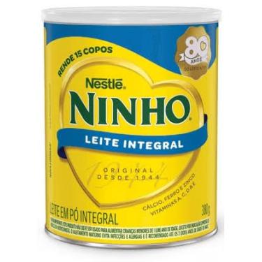 Imagem de Leite em Pó Integral Ninho Lata 380g