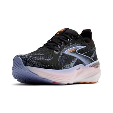 Imagem de Brooks Tênis feminino Glycerin Gts 22, Black Blue Heron Orange, 43 EU