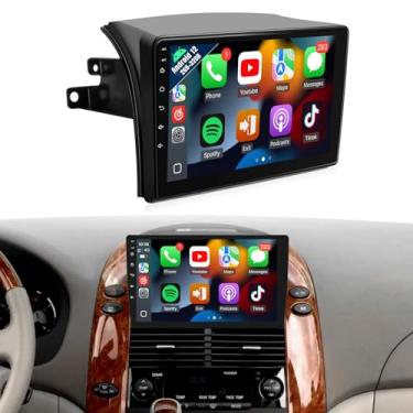 Imagem de Naifay Estéreo automotivo Android para Toyota Sienna 2004-2010 (versão FIT-J.B.L), tela sensível ao toque IPS de 9 polegadas para som de carro Sienna com CarPlay Android Auto Bluetooth GPS Backup
