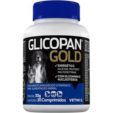 Imagem de Glicopan Gold 30 Comprimidos Vetnil