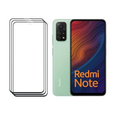 Imagem de 3 Películas de Vidro 3D para todos modelos Redmi: 13 13s 12 12s 11 11s 10 10s 9 8 Pro 5G Note (A3 / A3X)