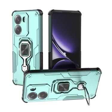 Imagem de SORAKA Capa para Xiaomi Poco X7 Pro com suporte de metal rotativo de 360 graus, peça magnética de ferro para suporte magnético de telefone para carro