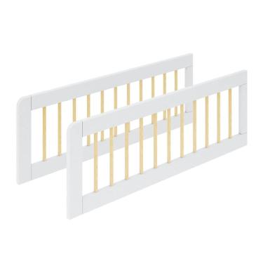 Imagem de Grade de Proteção Dupla Wave Casatema Branco/Natural