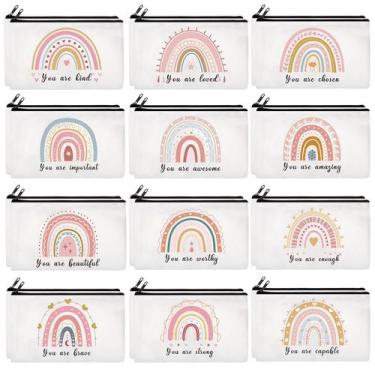 Imagem de Bolsas de cosméticos Ganeen Christmas Inspirational, 24 peças feminina
