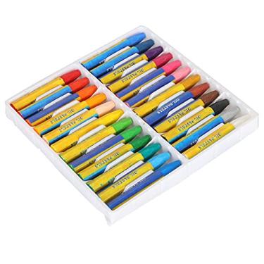 Imagem de Giz de cera, bastão de pintura a óleo para se sentir confortável para casa para pintor (24 cores (caixa))