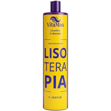 Imagem de Progressiva Lisoterapia 1L – Alisamento Profissional Sem Formol, Redução de Volume e Anti‑Frizz, Brilho Intenso, Com Queratina e Óleo de Argan – Uso Profissional e Doméstico