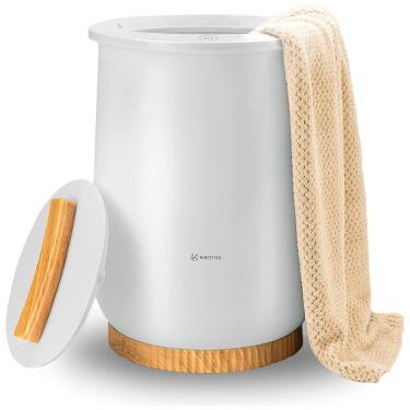 Imagem de Aquecedor de Toalha Elétrico até 2 Toalhas com Desligamento Automático, 110V, Keenray CL1, Cinza