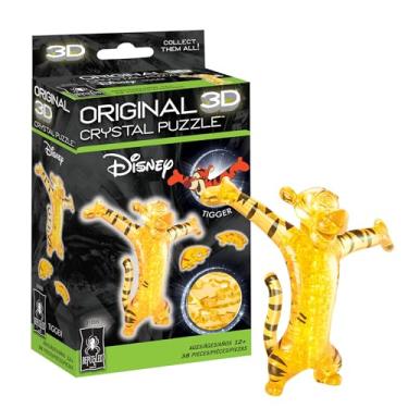 Imagem de Bepuzzled Quebra-Cabeça De Cristal 3D Original Do Disney Tigger, Bepuzzled, Para Maiores 12 Anos