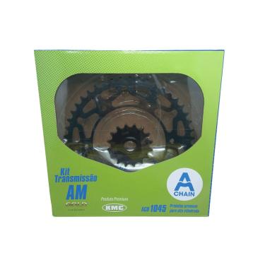 Imagem de Kit Relação Kmc Am Gold Bmw G650gs G650 Gs 2011 À 2016