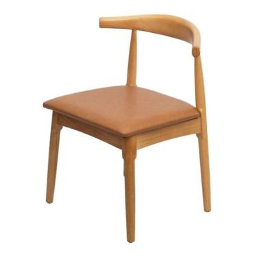 Imagem de Cadeira Elbow Chair Carina Or Design 47 cm (larg) Madeira Clara Assent