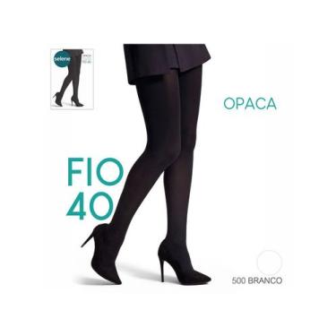 Imagem de Meia-Calça Opaca Selene 9650.001 Fio 40 Poliamida T. P/EG, P, 500, Bra