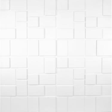 Imagem de Revestimento 3d de parede modelo geometrico placa 50cmx50cm