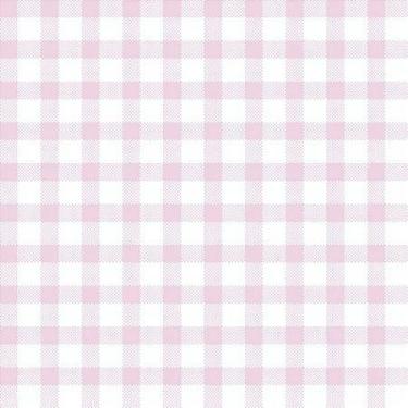 Imagem de Tecido Tricoline Xadrez Rosa - 7 mm - Peripan - 50 x 150 cm - Ideal pa