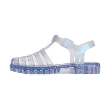 Imagem de Sandalia Grendene Barbie Duo - 22459/24, 28, Azul perolado