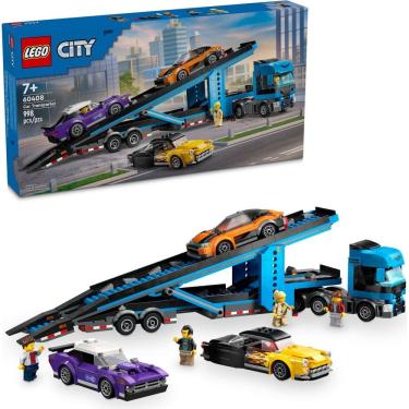 Imagem de 60408- LEGO® City - Caminhão-cegonha com Carros Esportivos