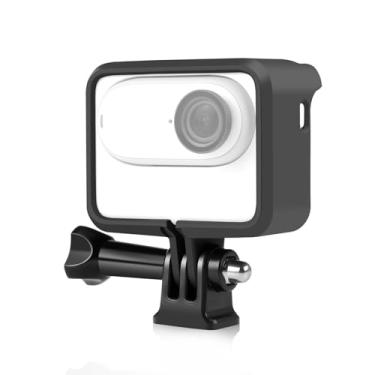 Imagem de Capa protetora de plástico para câmera Insta360 GO 3/GO 3S PULUZ (preta)
