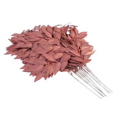 Imagem de AYNEFY Plantas Falsas, Hastes Artificiais de Eucalipto, Material Pe Durável, Cores Vivas de Outono, Perfeitas para Decoração de Casa e Arranjos de Ação de Graças