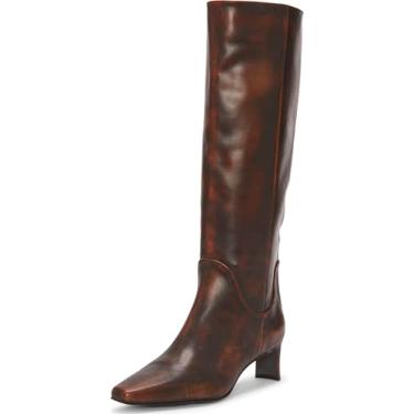 Imagem de Vince Camuto Bota de cano alto feminina Avriah, Caramelo escuro, 8.5