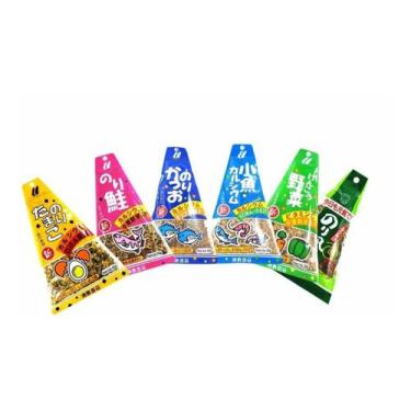 Imagem de Furikake Tempero para Arroz Kit com 6 Sabores Sortidos Urashima Japan 