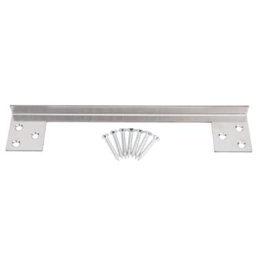 Imagem de TARSHYRY Placa de Proteção de Trava de Porta, Protetor de Segurança de Porta Externa para Portas Esquerda e Direita, Com Furos Pré-perfurados para Fácil Instalação Em Portas de Madeira ou (Hanash)