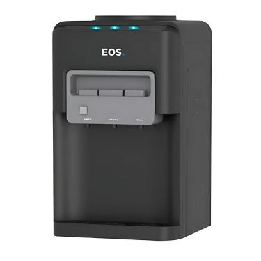 Imagem de Bebedouro Agua Quente Natural E Gelada Eletrônico Preto Galão Mineralle EBE06QP 220V