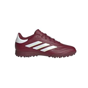 Imagem de adidas Tênis unissex infantil Copa Pure Ii League Turf, Vermelho/Branco/Team Solar Yellow, 2.5 Little Kid