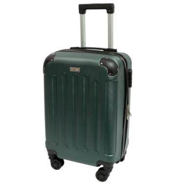 Imagem de Mala De Viagem Pequena De Bordo Mão 10kg 360 Abs Padrão Anac Reforçada Clavos (VERDE)