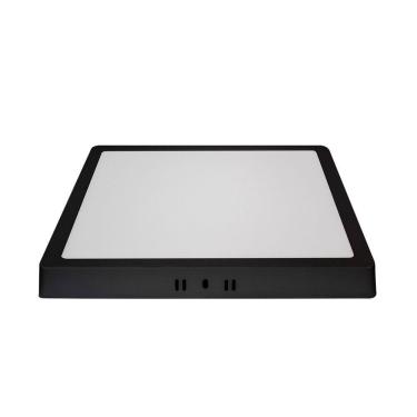 Imagem de Painel Led 24w Sobrepor 3000k Preto Preto - 24w