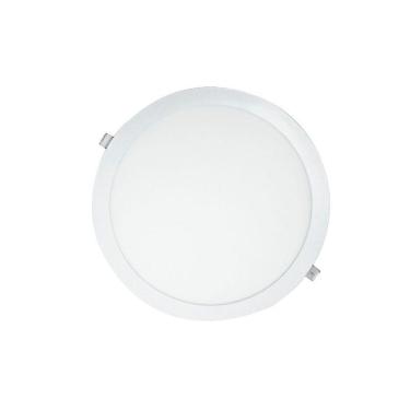 Imagem de Painel De Led Embutir 24w Redondo Branco 3000k Bellalux 24w 3000k Embutir