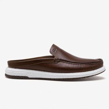 Imagem de Mule Masculino Flop Pulse Marrom - Democrata, 40