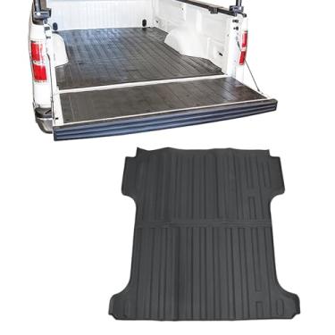 Imagem de Priprilod 1 tapete de cama de caminhão, compatível com Ram 1500 e 1500 RHO 2019-2026, 1500 Classic 2019-2024 cama curta, 5,7 pés/171,2 cm, não serve para Rambox, forro de carga TPE tapete de cama de