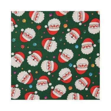 Imagem de Tecido Com Estampa Natalina De Desenho Animado, 1 Peça - 50/100/200/500x150cm, Largura Fixa De 150cm | Ideal Para Toalhas De Mesa, Cortinas, Costura E Decoração De Natal(Style 1,200x150cm)