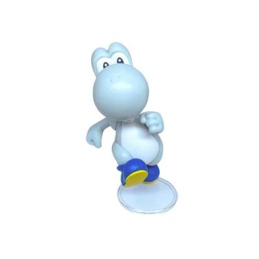 Imagem de Super Mario - Boneco 2.5 polegadas Colecionável - Yoshi Blanco - Candi
