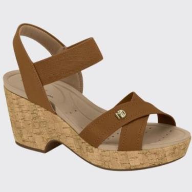 Imagem de Sandália Feminina Ultra Conforto Plataforma Tiras Modare 7137.117.28852-Feminino