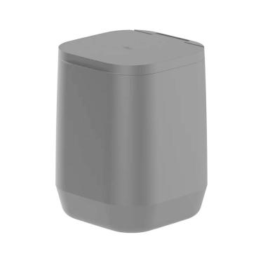 Imagem de Lixeira de Piso ou Parede Aura 6 Litros - Preto - Ou