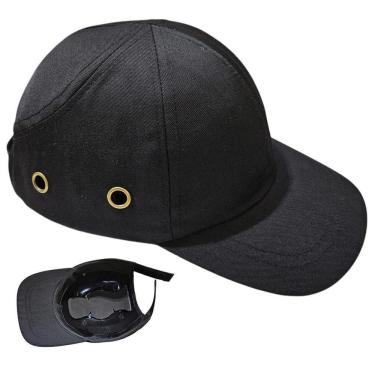 Imagem de Bone Com Capacete Epi Obra Segurança Do Trabalho Casquete Reparo Conserto Oficina Resistente