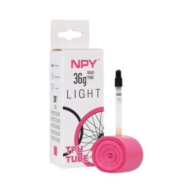 Imagem de Câmara De Ar Ultra Leve NPY Anti-Furo TPU 700C Para Bicicletas De Estr