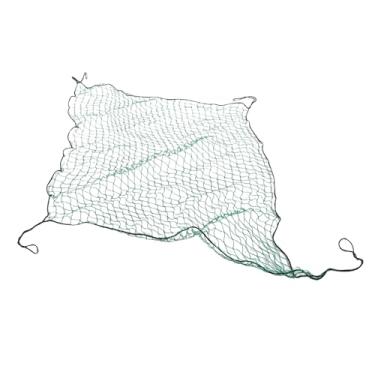 Imagem de Eujgoov Rede de Cobertura de Cama de Caminhão para Cama de Caminhonete, Malha de Polipropileno Resistente Com 15 Ganchos, Rede Elástica de 59,1 X 78,7 pol. para Segurança de Carga ATV de Trailer SUV