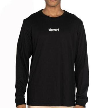 Imagem de Camiseta Element Manga Longa Simple Logo WT25-Masculino