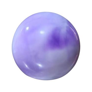 Imagem de menolana Bola de Ginástica Rítmica Inflável e de 18cm, Ideal para Exercícios, Competições e Performance, Roxo Nuvem