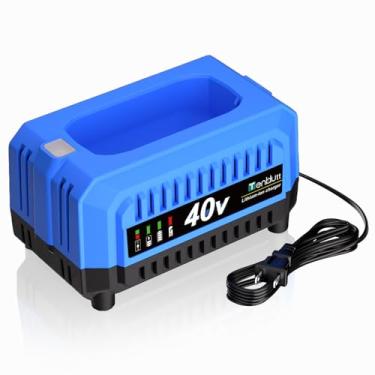 Imagem de Substituição para carregador de bateria Kobalt 40v KRC 40-06 KRC 60-06 KRC 840-03, compatível com bateria de íon de lítio de 40 volts Kobalt KB 240-03 KB640-03 KB 240-06 KB640-06 KRC40-06 KB30-06 40C