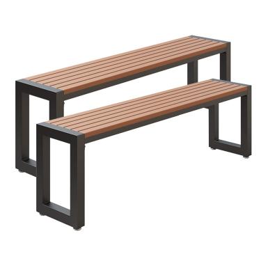 Imagem de LOERSS Mesa de piquenique ao ar livre, banquinho de cerveja, cadeira de mesa de jantar, móveis de terraço ao ar livre, mesa e cadeiras de bistrô de metal resistente à ferrugem, móveis de pátio ao ar