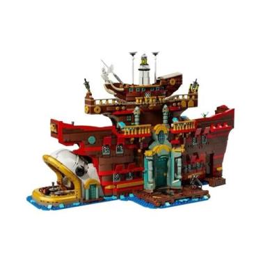 Imagem de Blocos De Montar Para Crianças Modelo De Restaurante Flutuante Brinque