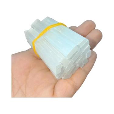 Imagem de Bastões De Cristal De Selenita Branca, Chips De Gesso, Varinhas De 5, 