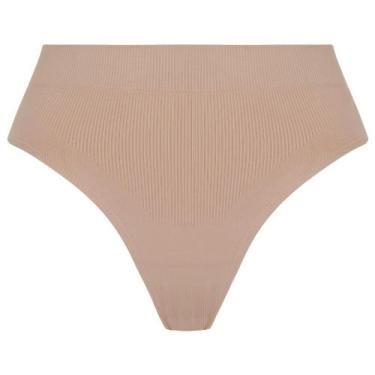 Imagem de Calcinha Control Up Slim Loba Lupo 40800-001 sem costura, P, Natural