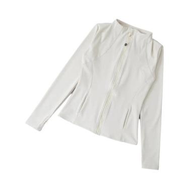 Imagem de Moletom Feminino De Manga Longa Para Yoga, Corta-Vento, Roupas Esporti