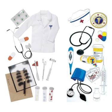 Imagem de Adesivos de scrapbook de enfermagem - Adesivos de enfermeira para álbuns, diário de saúde, álbum de memória - Folhas de adesivos dimensionais de enfermeira - 2 itens