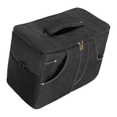Imagem de YIJU Estojo para amplificador de guitarra, bolsa de transporte para acessórios de instrumento, Preto 40x30x18cm