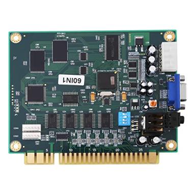 Imagem de Luqeeg Placa PCB Multicade Clássica Com 60 Jogos para Máquinas de Jogos de Com Interface Amigável, Suporta Monitores CGA/VGA para Entusiastas de