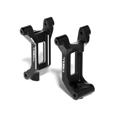 Imagem de TREAL 7075 Aluminum Front C Hubs Carrier Blocks(L/R) for Traxxas Pro Scale Sand Car(Black)